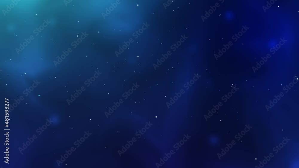 Blue neon color gradient background animation with white particles Blue neon color gradient background animation with white particles