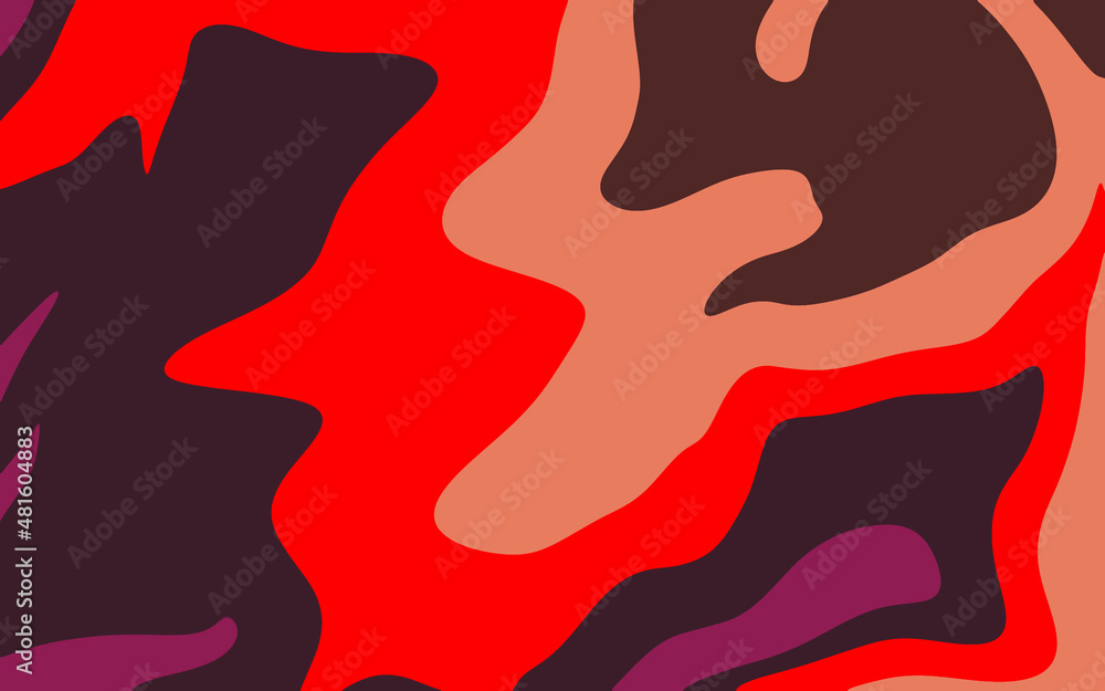 Abstract pattern for fashion banner and trendy decoration, fabric, and textile design. Liquid blotch texture, splotch backdrop.