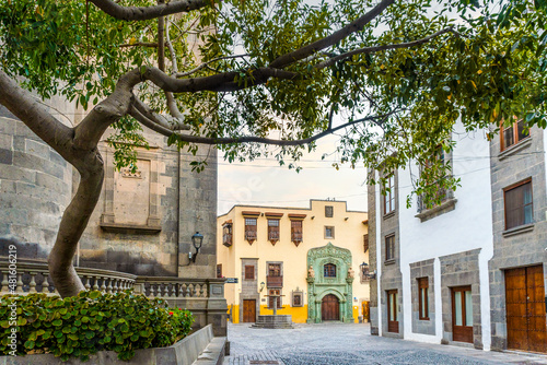 Columbus' house - landmark in Vegueta, Las Palmas de Gran Canaria, Canary Islands, Spain photo