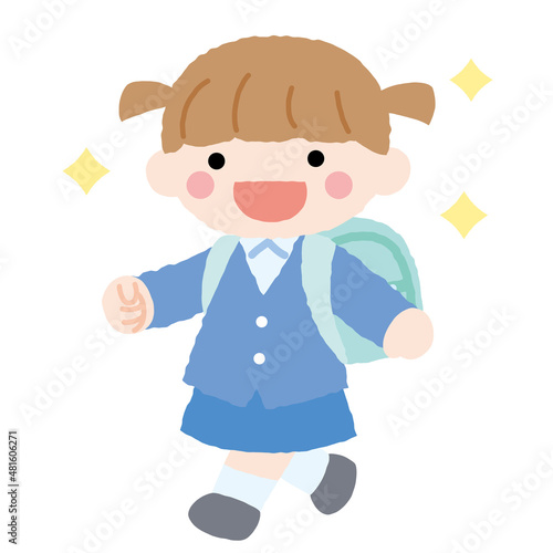新入生・小学生のイラスト