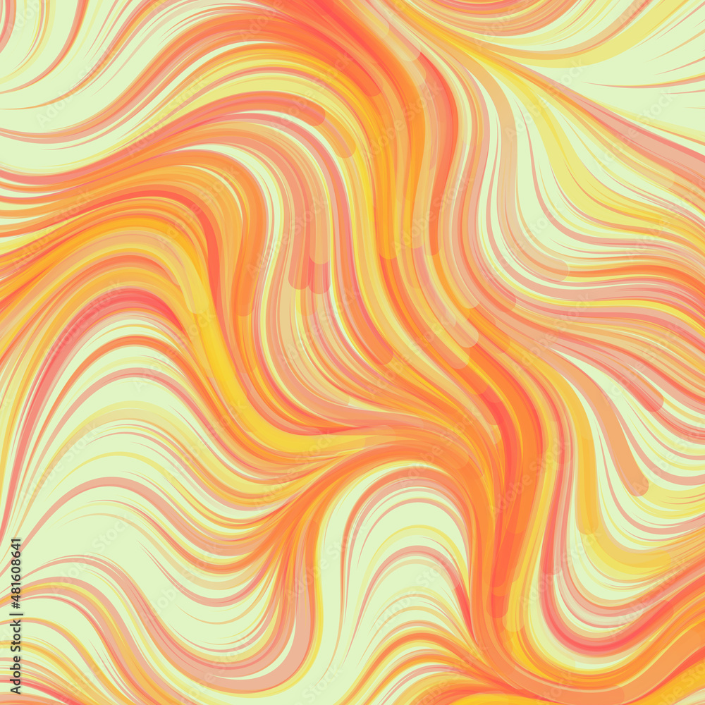Fototapeta premium Abstract Perlin Noise Geometric Pattern generative computational art illustration