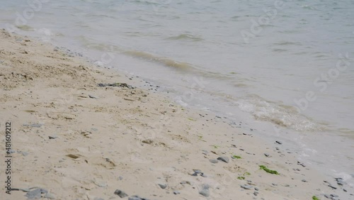 waves on the beach
