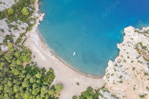 Foto Sazak Cove Aerial Photo at Adrasan/Antalya