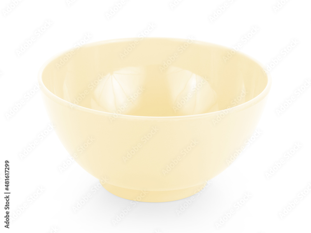 empty bowl isolated on white background empty bowl isolated on white background