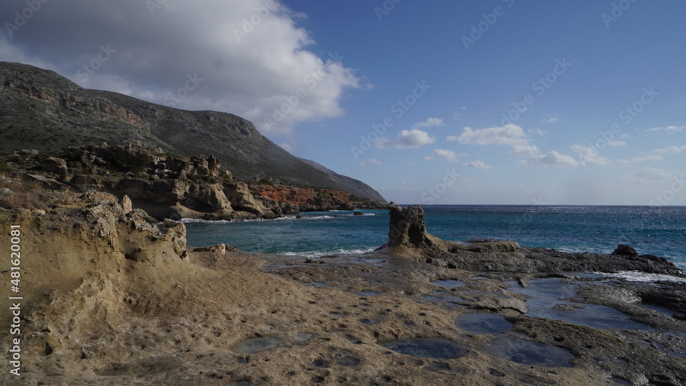 petrified forest on Agios Nikolaos, Peloponnes, Greece, europe petrified forest on Agios Nikolaos, Peloponnes, Greece, europe