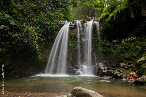 Goa Slandak, Beautiful Waterfall From the Foot of Mount Merabu