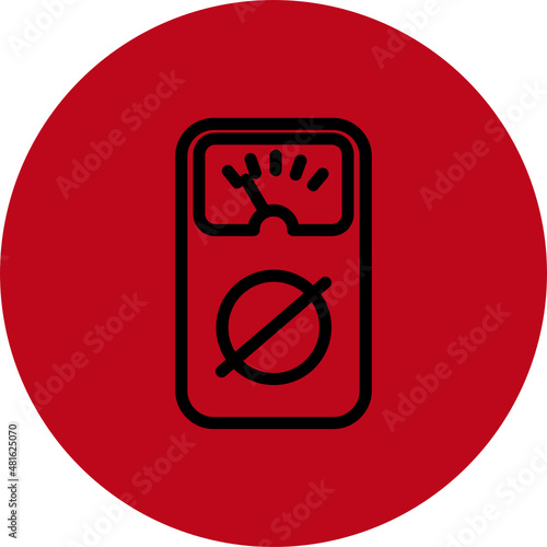 Ammeter Icon  