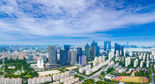 Urban scenery of Suzhou City, Jiangsu Province