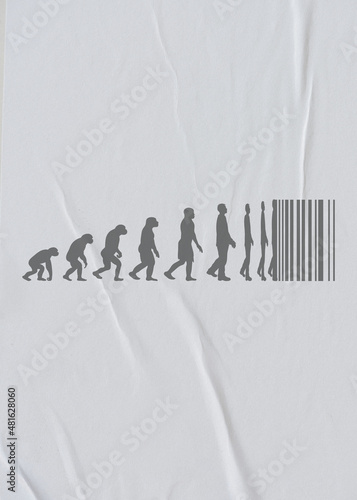 human evolution and trade ad image