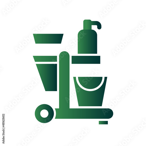 Cleaning Cart Icons