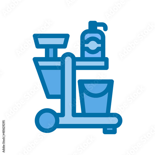 Cleaning Cart Icons
