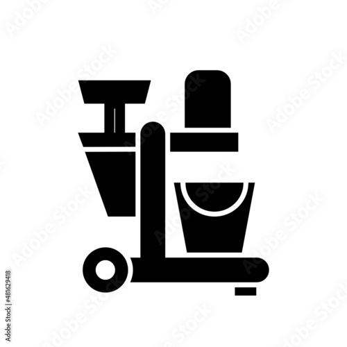 Cleaning Cart Icons