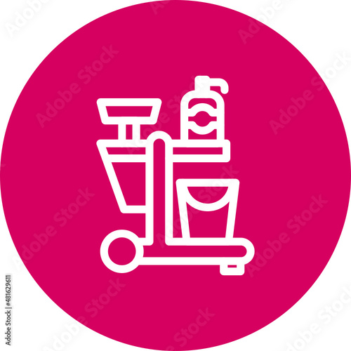 Cleaning Cart Icons
