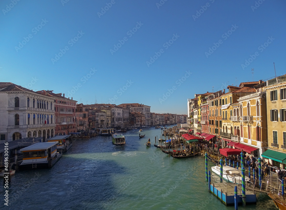 Canal Grande a Venezia dal ponte