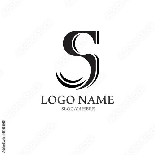 Business corporate S letter logo