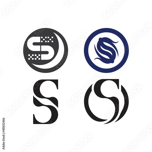 Wallpaper Mural Business corporate S letter logo Torontodigital.ca