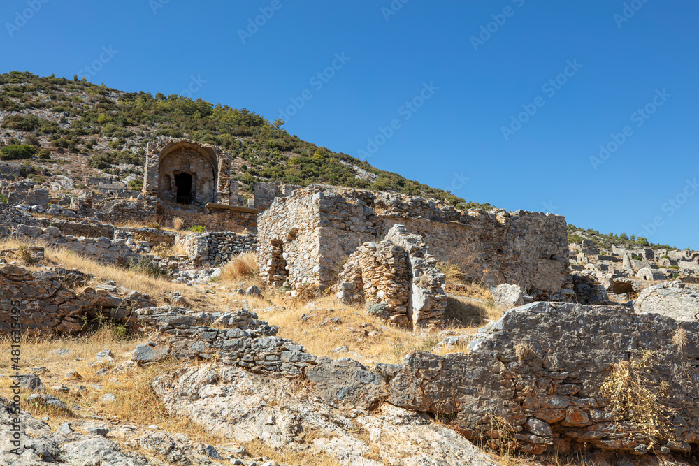 Anamurium Ancient City. Mersin, Turkey