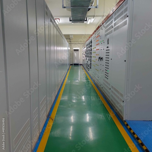 Electrical Room, medium and high voltage switcher, equipment,