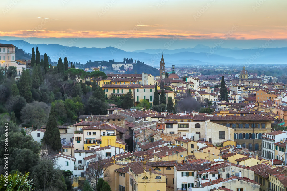 Fototapeta premium View of Florence, Italy