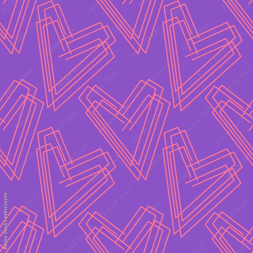Seamless valentines pattern with hearts for postcard and gifts and cards Seamless valentines pattern with hearts for postcard and gifts and cards