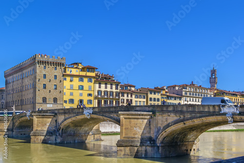 Ponte Santa Trinita, Florence, Italy photo