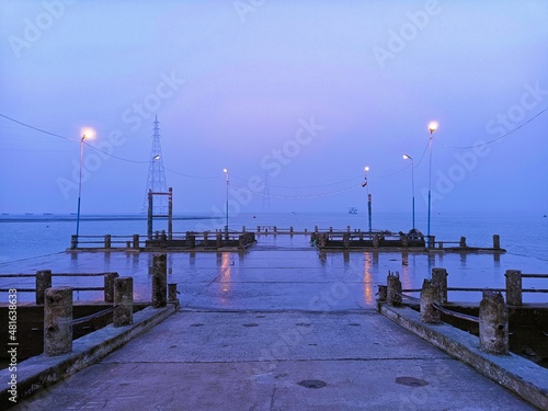 pier in the sea