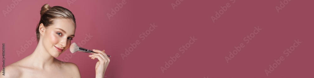 Beauty portrait of an attractive smiling young healthy woman Beauty portrait of an attractive smiling young healthy woman