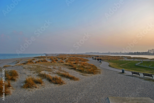 Beach in Copehnagen - Amager strand photo