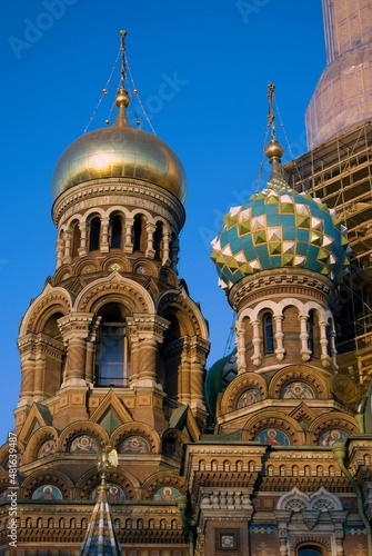 Church of the Savior on Spilled Blood. Saint-Petersburg, Russia.	 photo