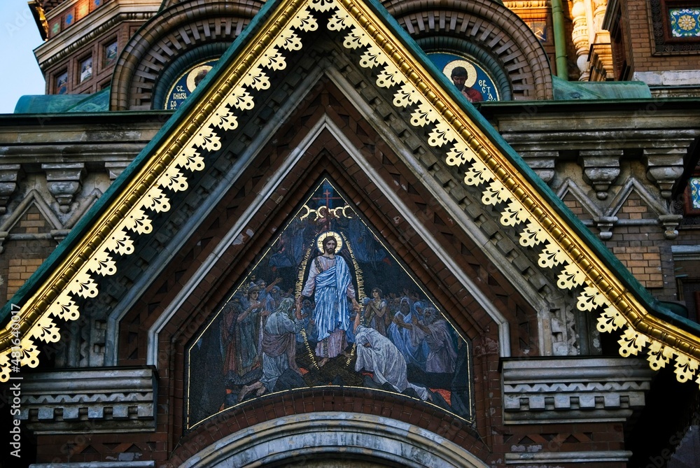 Church of the Savior on Spilled Blood. Saint-Petersburg, Russia.	