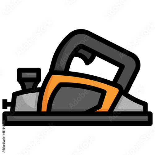 PLANER Filled Outline