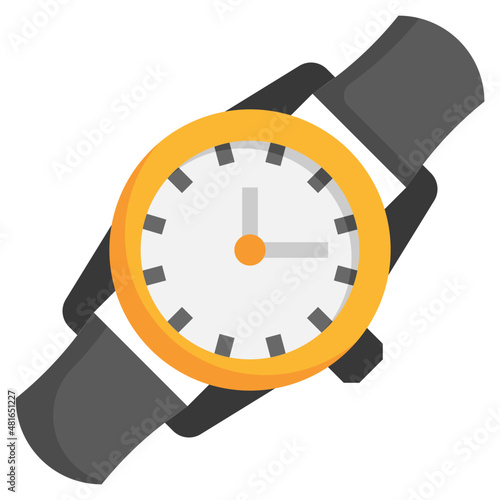 WATCH flat icon