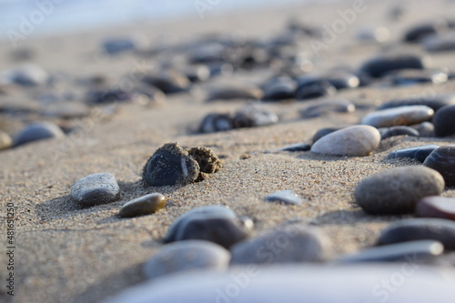 pebbles on the beach