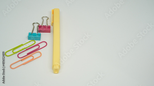paper clips. Ready for back to school 