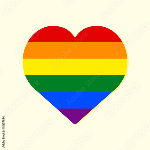 Corazón Orgullo colores