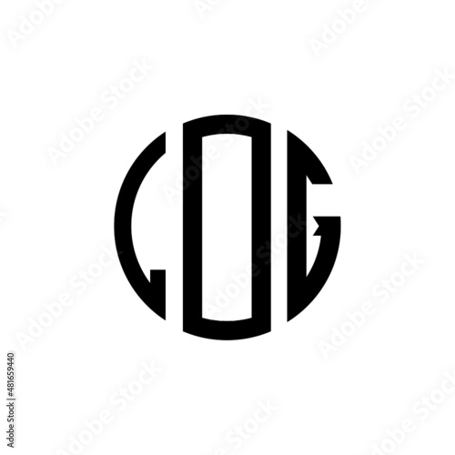 LDG letter logo design. LDG modern letter logo with black background. LDG creative  letter logo. simple and modern letter LDG logo template, LDG circle letter logo design with circle shape. LDG   photo