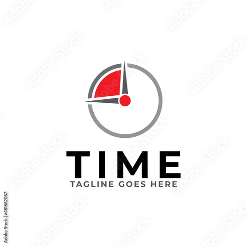 vector illustration last minute deal button, flat label flag sign, alarm clock countdown logo.