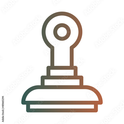 stamp approval legal legality document legit legitimation business finance office icon