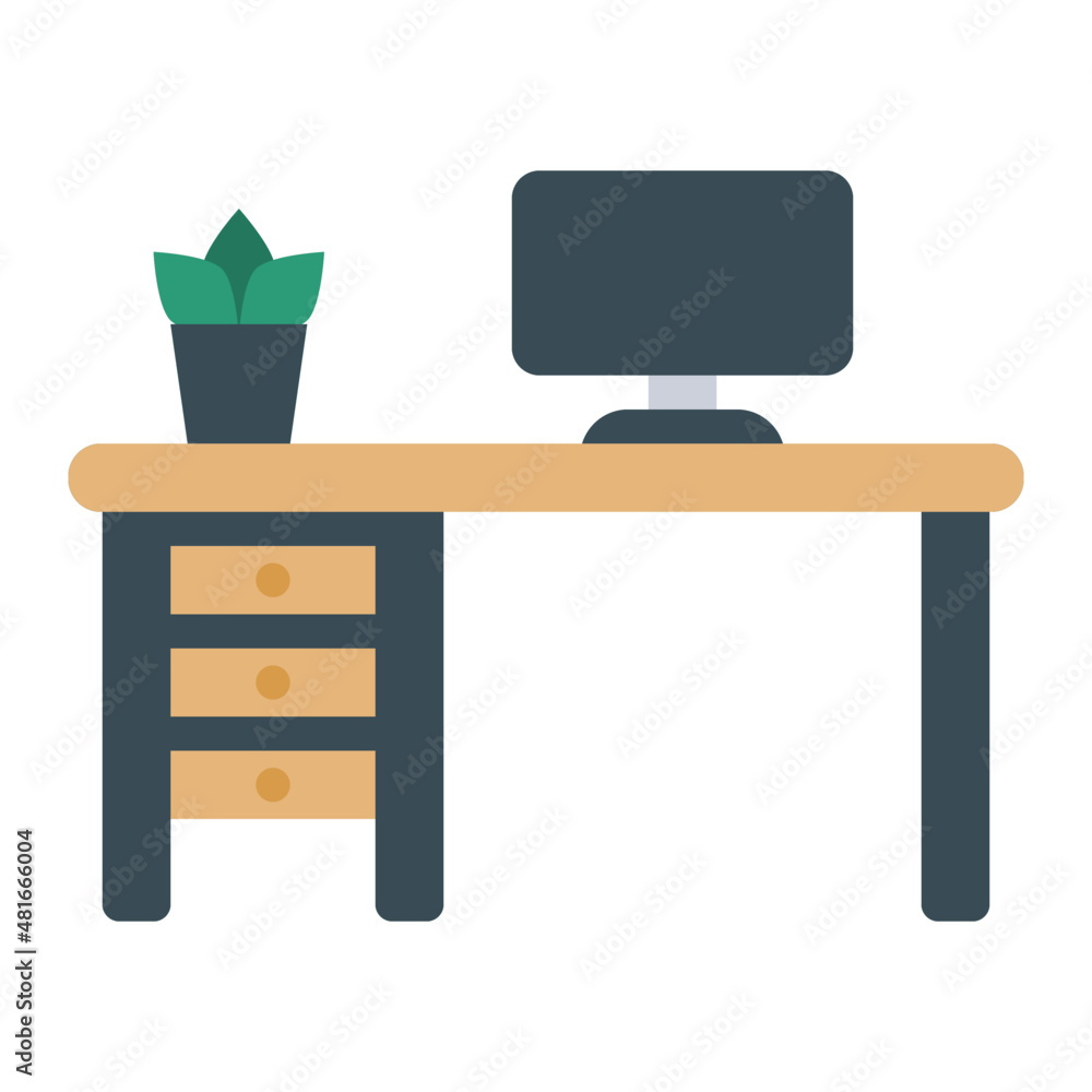 work space workspace desktop table computer office business finance icon work space workspace desktop table computer office business finance icon