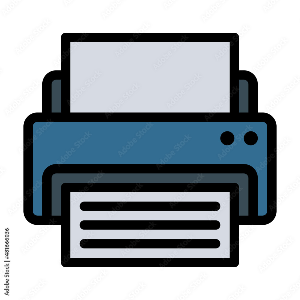 print printer scan scanner copy fax machine paper document office business finance icon print printer scan scanner copy fax machine paper document office business finance icon
