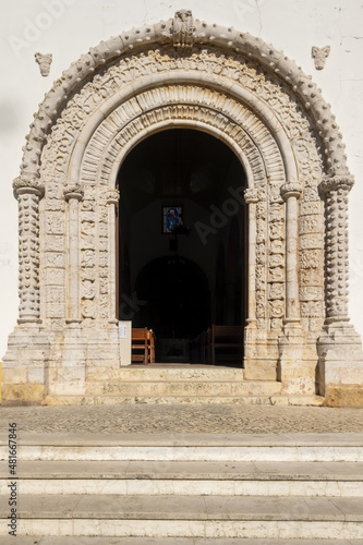 The Main Church of Alvor, algarve, portugal © hectorchristiaen