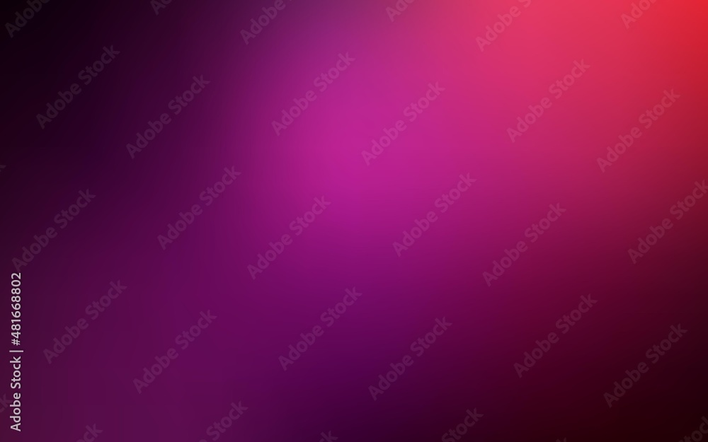 Fototapeta premium Dark purple, pink vector abstract blur drawing.