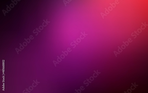 Dark purple, pink vector abstract blur drawing.