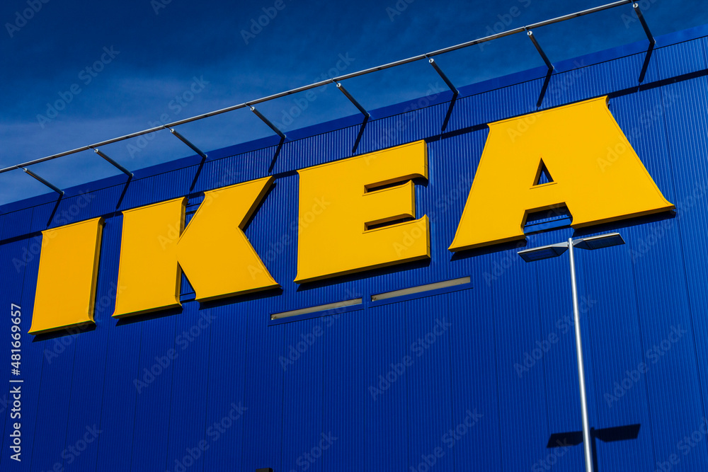 IKEA Home Furnishings Store. Founded in Sweden, IKEA is the world's