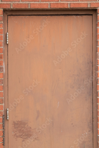 orange door