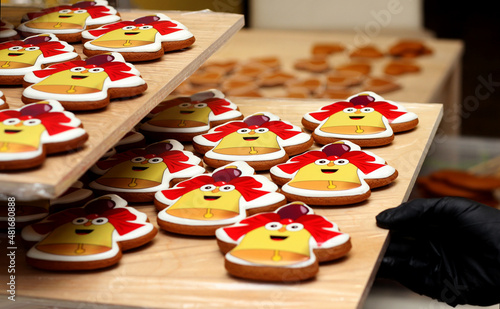 Cookies with printed image photo