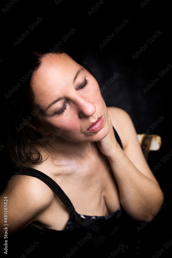 Fototapeta premium woman in sensual pose II