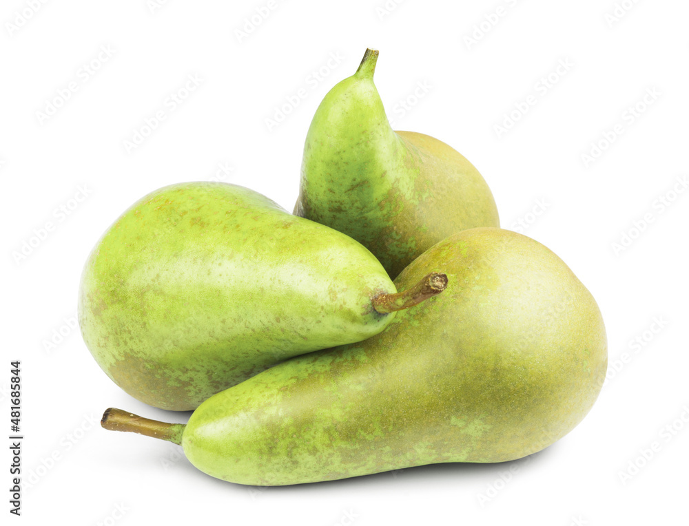 Isolated pears. Pears Conference isolated on white background. Isolated pears. Pears Conference isolated on white background.