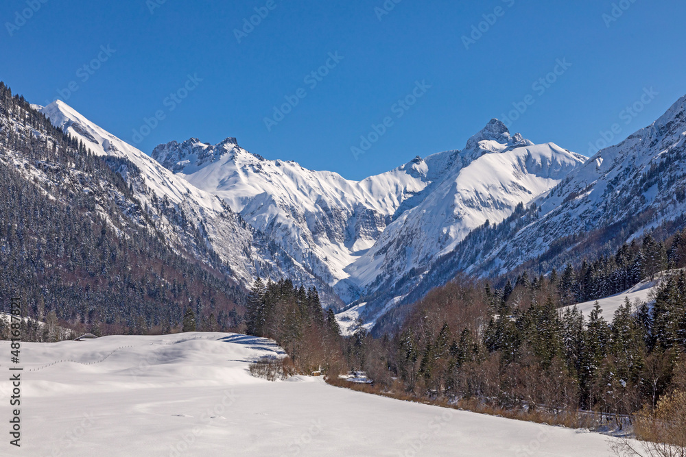 Allgäu - Oberstdorf - Winter - Berge - Alpen - Schnee - Gerstruben