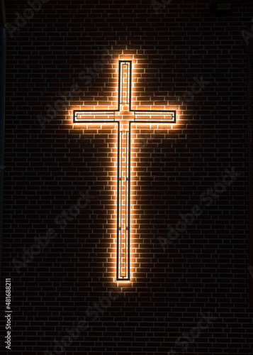 transparent vase on a gray background with a branch of eucalyptus in the middle. transparent glasses on the table with a dry branch of eucalyptus